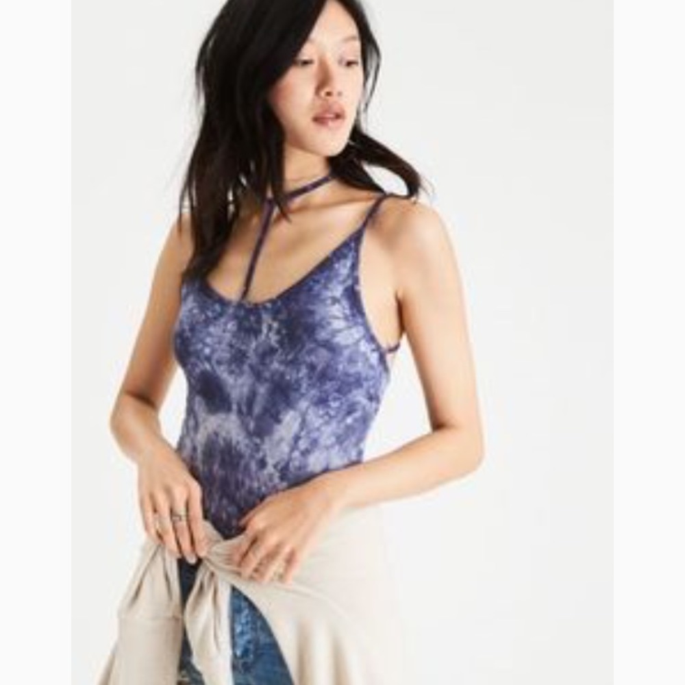 Strappy Tye-Dye Onsie